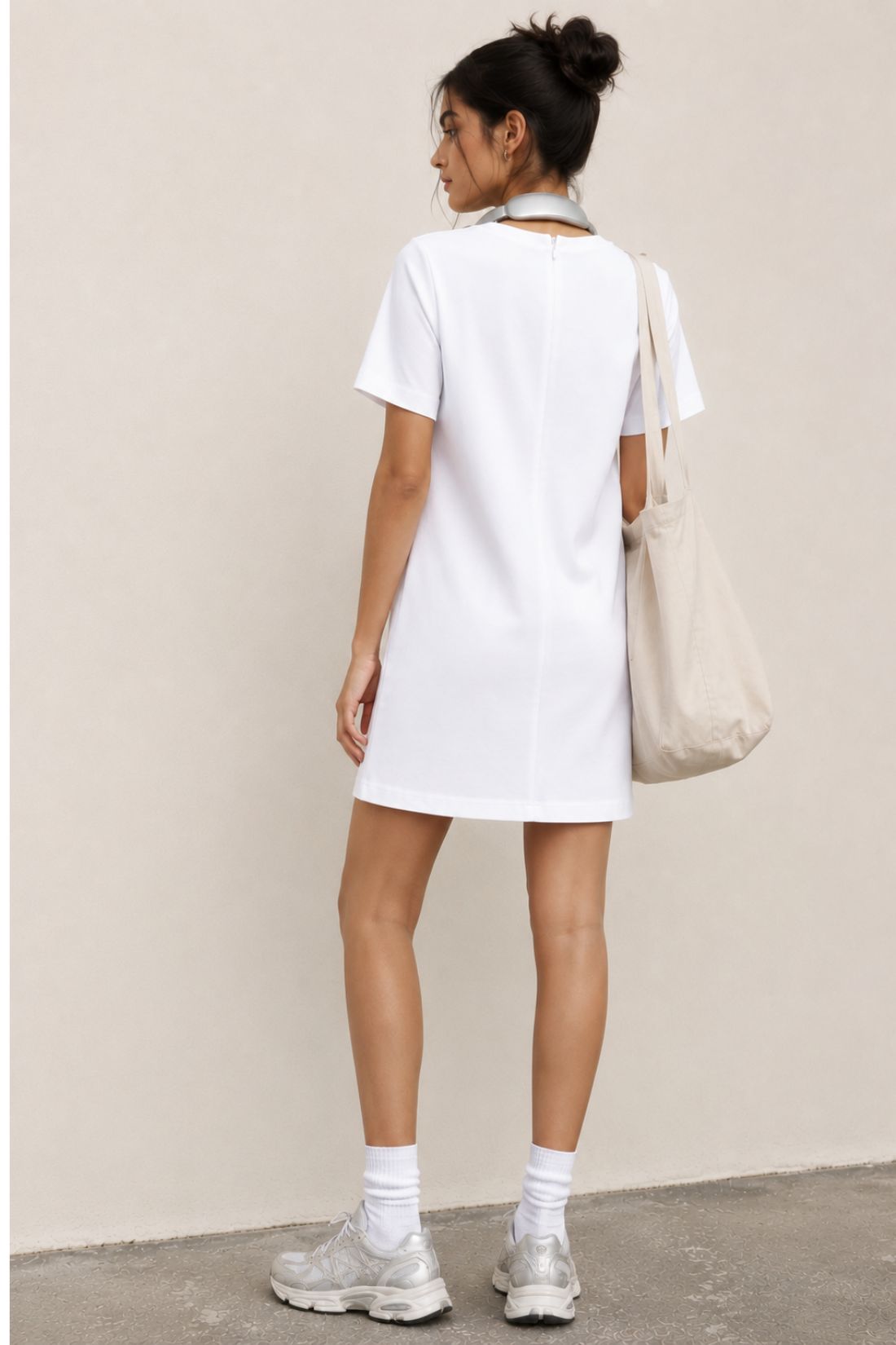 White Sheath Dress