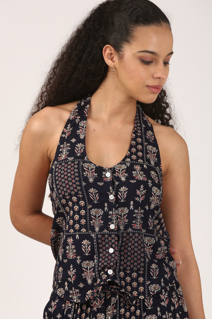 Marrakesh Atelier Halter Vest Top | Co-ord Edition 3