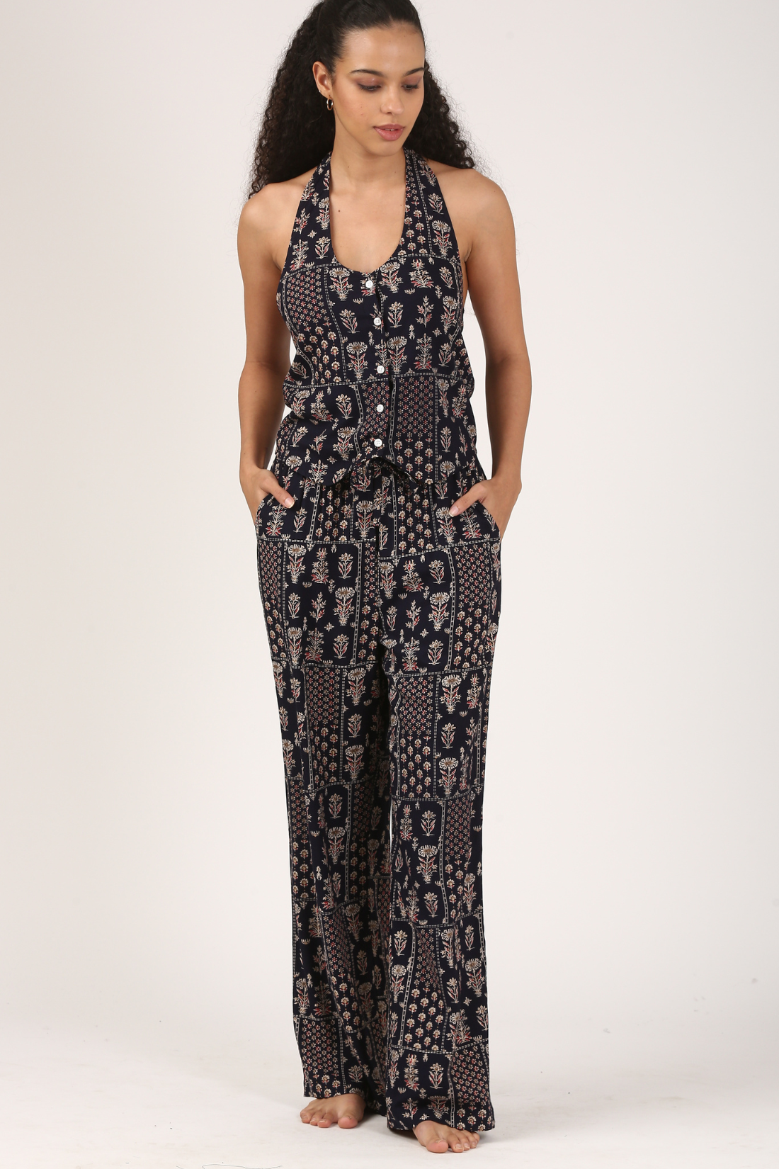 Marrakesh Atelier Halter Vest Top | Co-ord Edition 3