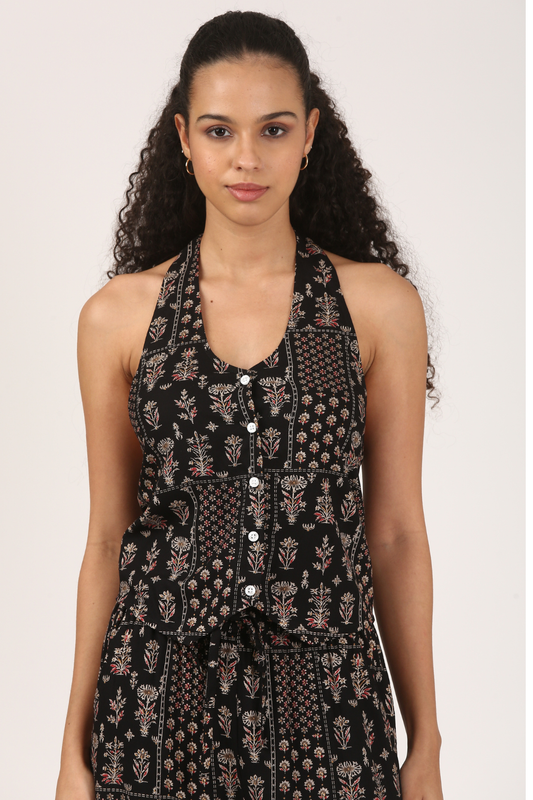 Marrakesh Atelier Halter Vest Top | Co-ord Edition 1