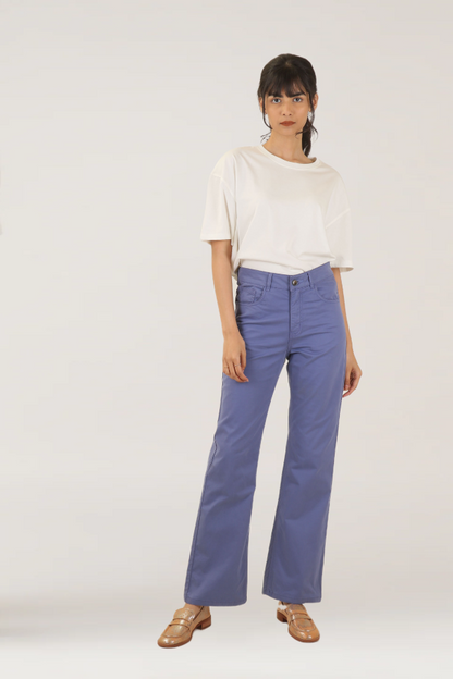 Dark Periwinkle Flare Pant