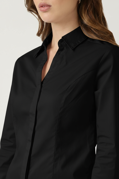 Sleek Black Shirt