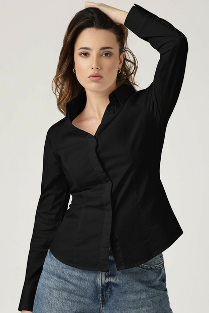 Sleek Black Shirt