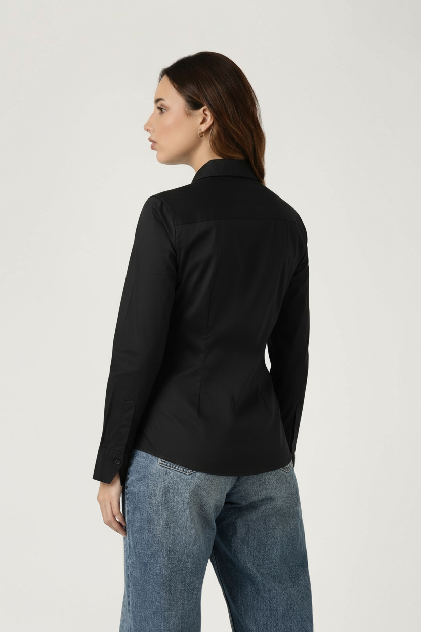 Sleek Black Shirt