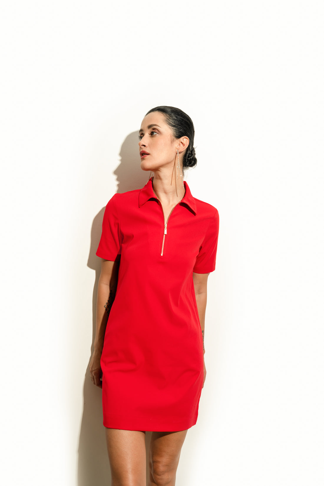 Red Polo Dress